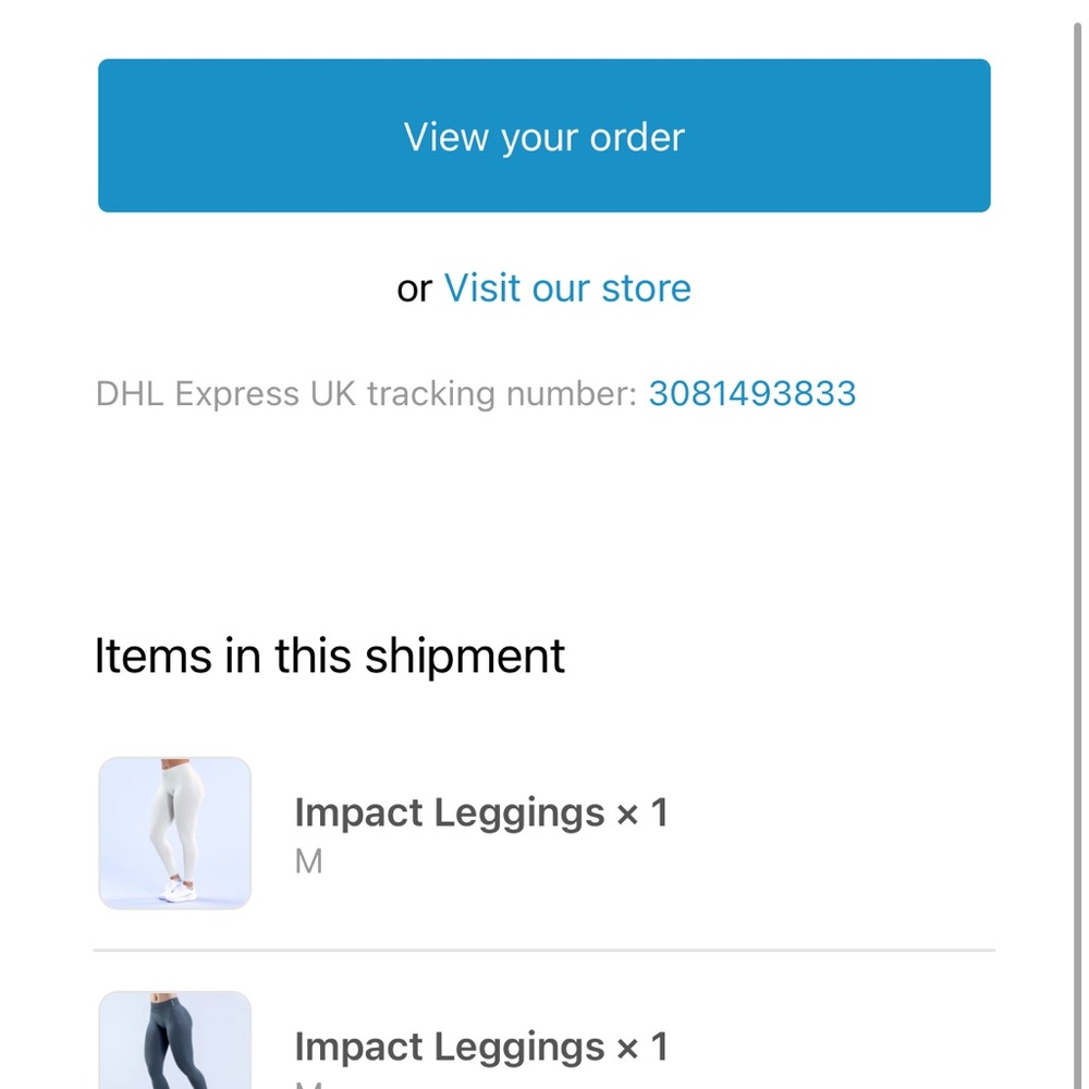 DFYNE impact leggings - lunar - Picture 7 of 7